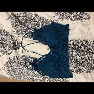 Rue 21 Blue Bralette